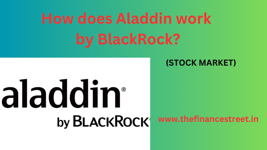 BlackRock's Algo Trading Technology Aladdin algo, which is the most powerful automated trading software in the world today.