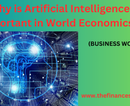 AI is important in world economics due to its potential to drive transformative changes across various aspects of economies