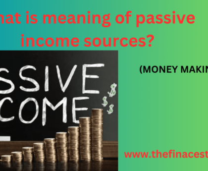 The Passive income Building Wealth While You Sleep, refer to revenue that require active involvement to generate income.