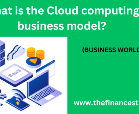 The cloud computing business model enables computing resources over internet on pay-as-you-go basis, driving flexibility.